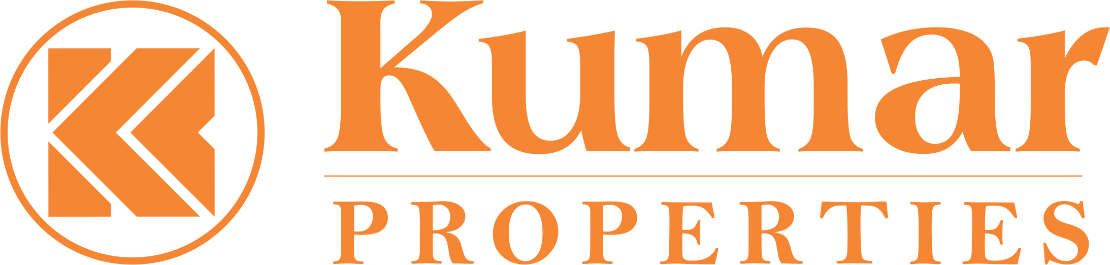 KUMAR PARC RESIDENCES Logo - Kumar Builders